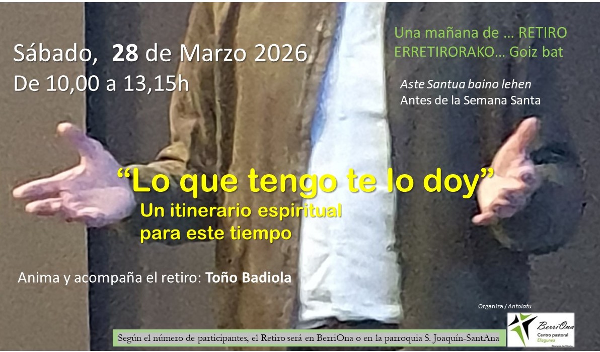 imagen Una mañana de ...Retiro el 28 marzo